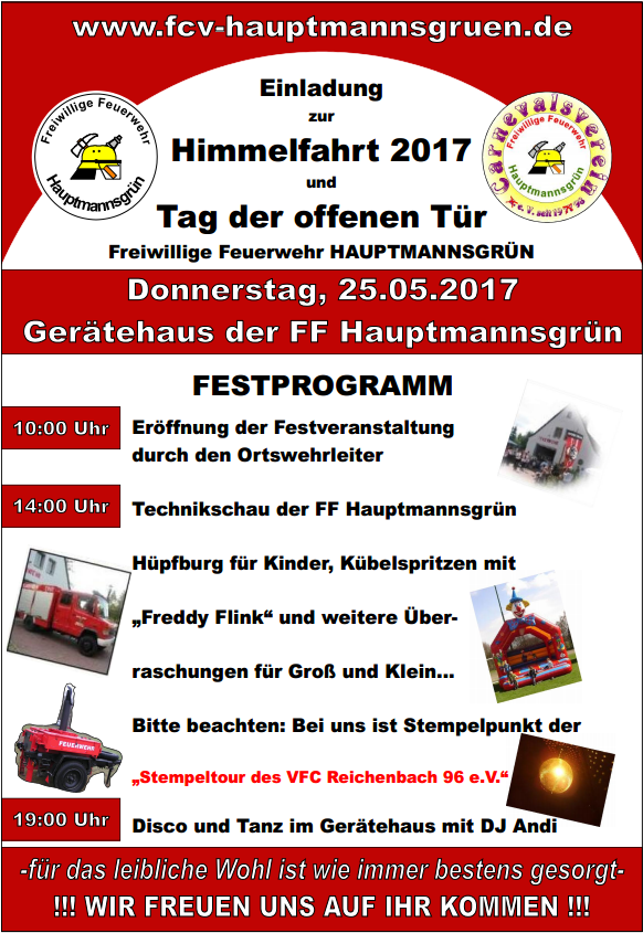 Plakat Himmelfahrt 2017